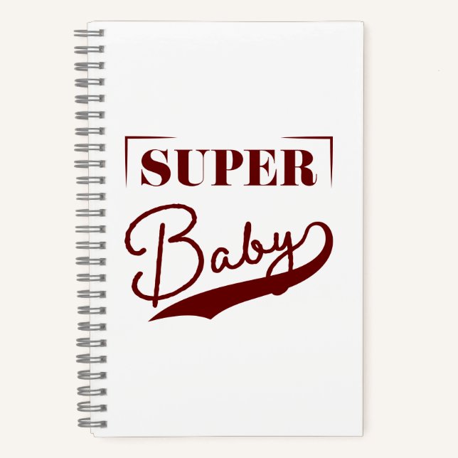 Super Baby Notizbuch (Vorderseite)