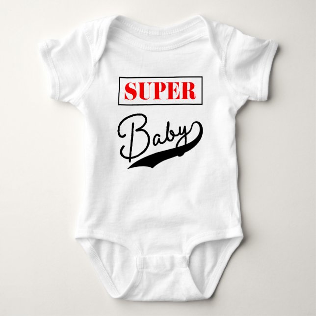 Super Baby Strampler (Vorderseite)