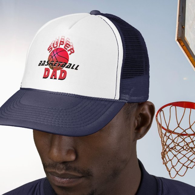 Super Basketball Vater Sporty Father Truckerkappe (Von Creator hochgeladen)