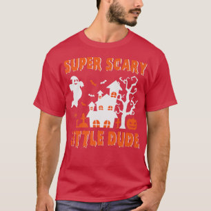Super Beängstigender Kleiner Typ Halloween Kostüm T-Shirt