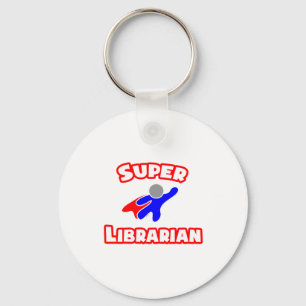Super-Bibliothekar Schlüsselanhänger