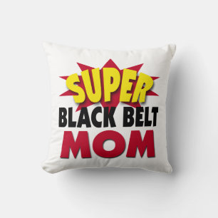 Super Black Belt Mama Kissen