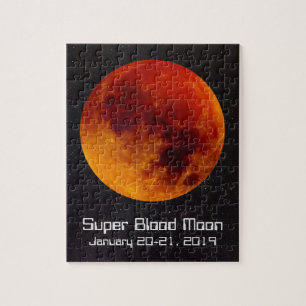 Super Blood Moon Eclipse 2019