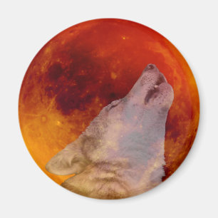 Super Blood Wolf Moon 2019 Magnet