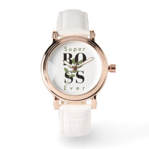 Super Boss Ever eWatch Bestes Geschenk für sie Armbanduhr