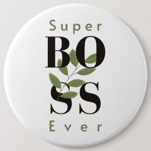 Super Boss je Minimalistischer White Button