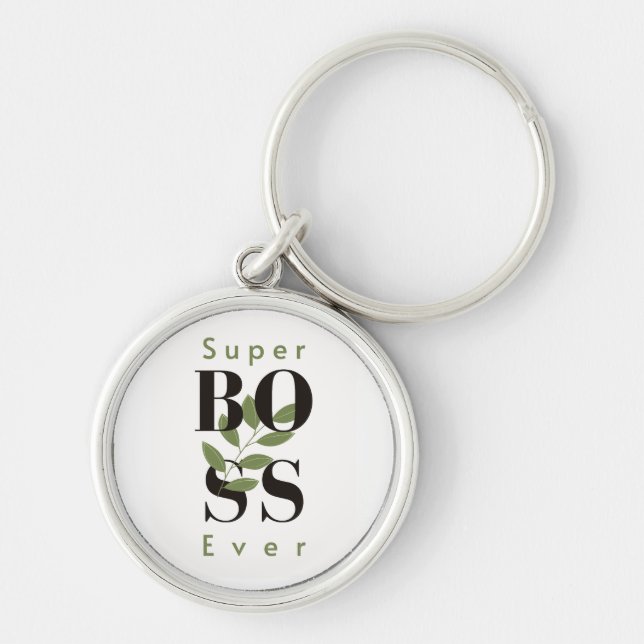 Super Boss je Schlüsselanhänger Geschenk für den b (Vorne)