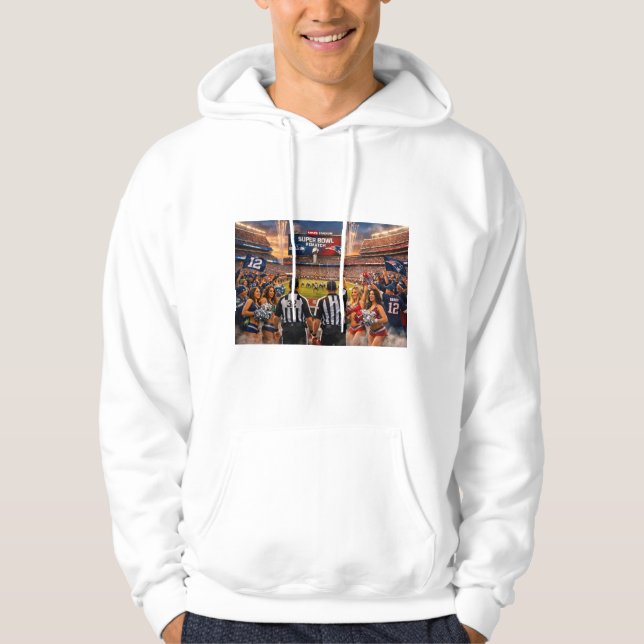  Super Bowl 60 Rematch Football Sweatshirt (Vorderseite)