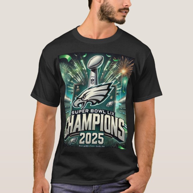 SUPER BOWL LIX CHAMPIONSHIP T SHIRT (Vorderseite)
