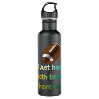 Super bowl shirt edelstahlflasche