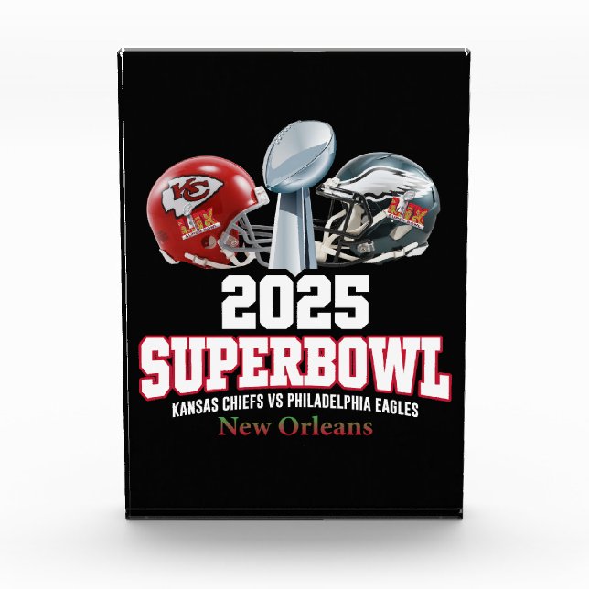 Super Bowl Showdown 2025 Fotoblock (Vorderseite)