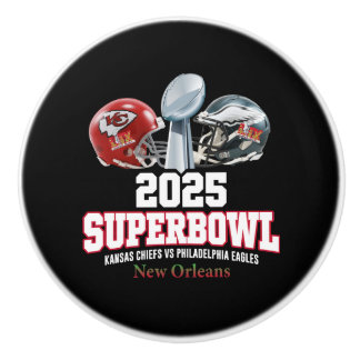 Super Bowl Showdown 2025 Keramikknauf