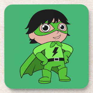 Super Boy Action Hero Getränkeuntersetzer