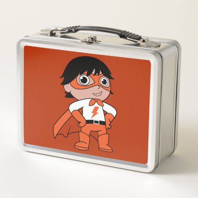 Super Boy Action Hero Metall Brotdose (Vorderseite)