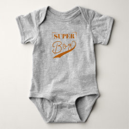Super Boy Baby Strampler