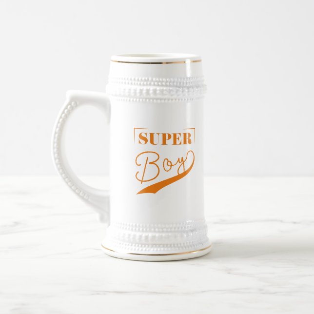 Super Boy Bierglas (Links)