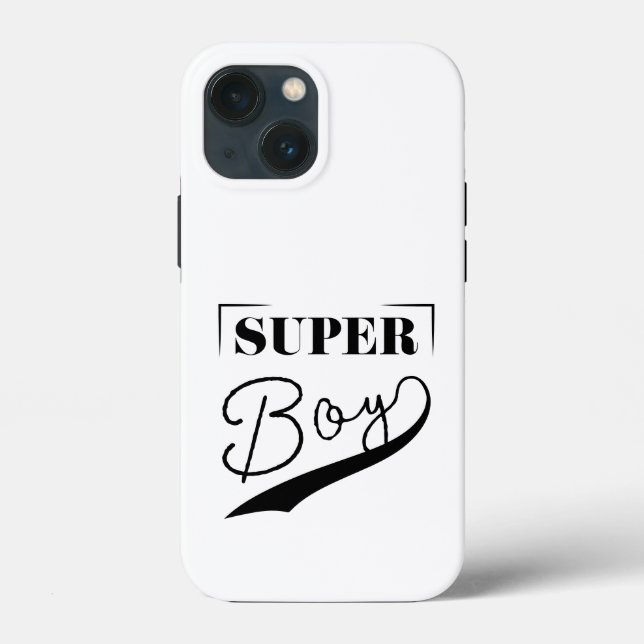 Super Boy Case-Mate iPhone Hülle (Rückseite)