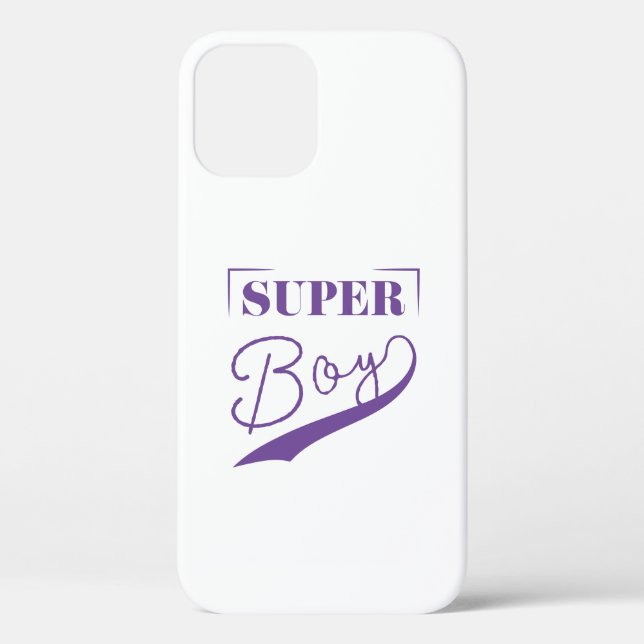 Super Boy Case-Mate iPhone Hülle (Rückseite)