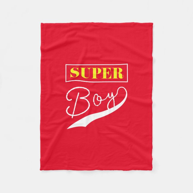 Super Boy Fleecedecke (Vorderseite)