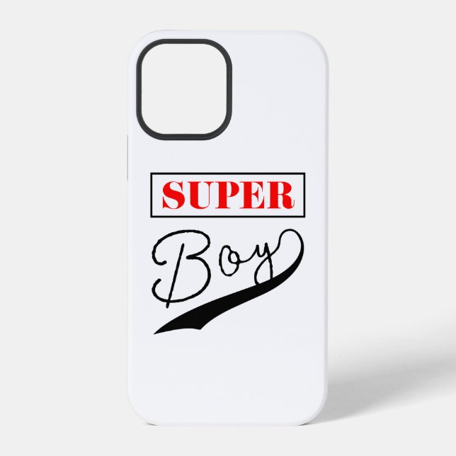 Super Boy iPhone 12 Pro Hülle (Rückseite)