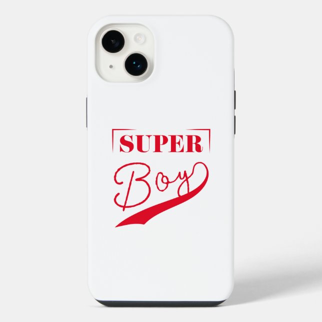 Super Boy iPhone 14 Plus Hülle (Rückseite)