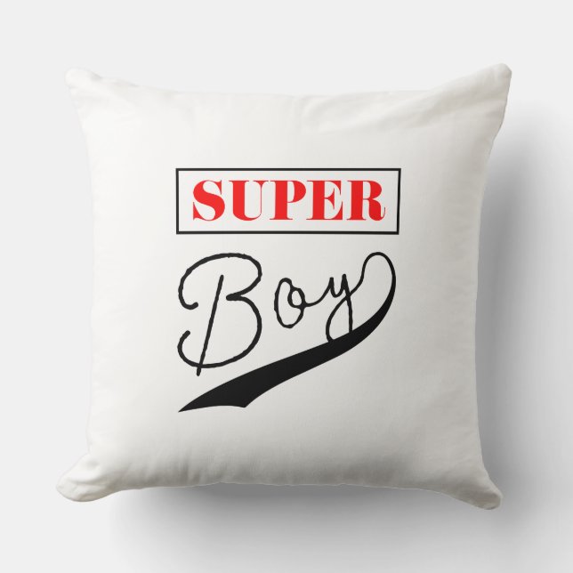 Super Boy Kissen (Vorderseite)