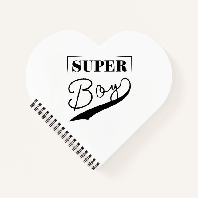 Super Boy Notizbuch (Vorderseite)