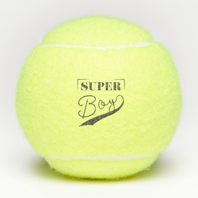 Super Boy Tennisbälle (Vorderseite)