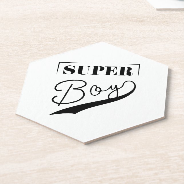 Super Boy Untersetzer (angewinkelt)