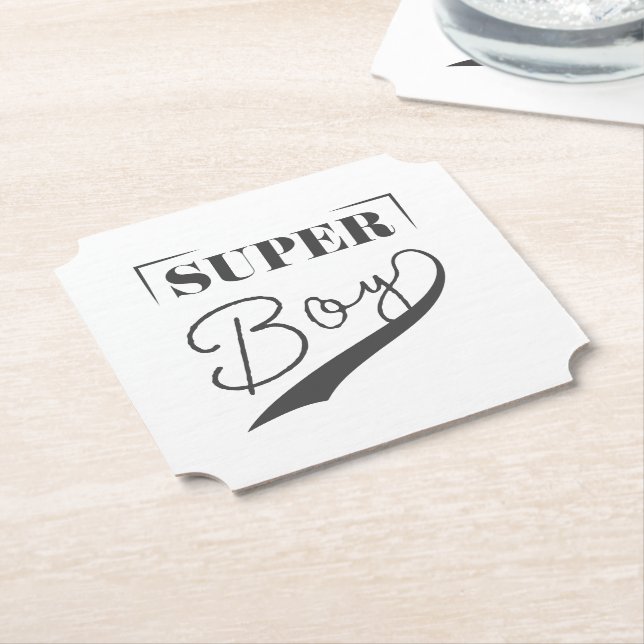 Super Boy Untersetzer (angewinkelt)