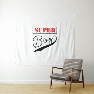 Super Boy Wandteppich