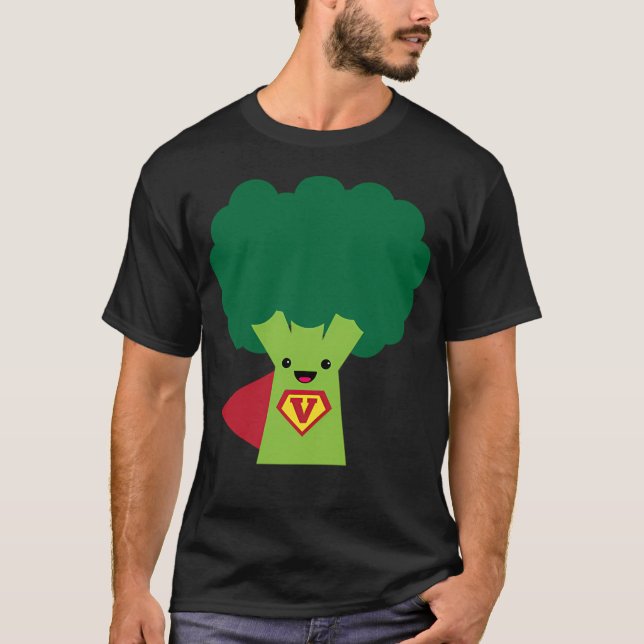 Super Broccoli T-Shirt (Vorderseite)