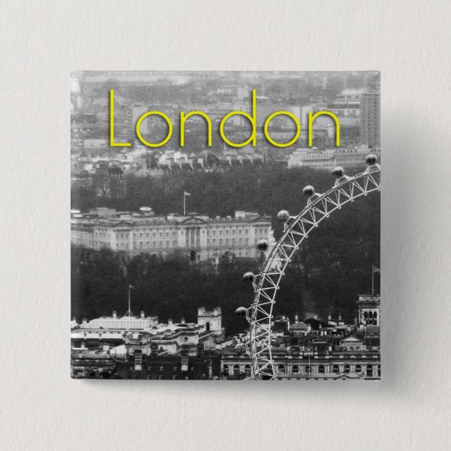 Super! Buckingham Palace London Button (Vorderseite)