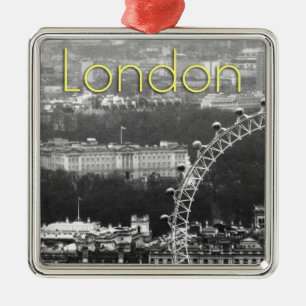 Super! Buckingham Palace London Ornament Aus Metall