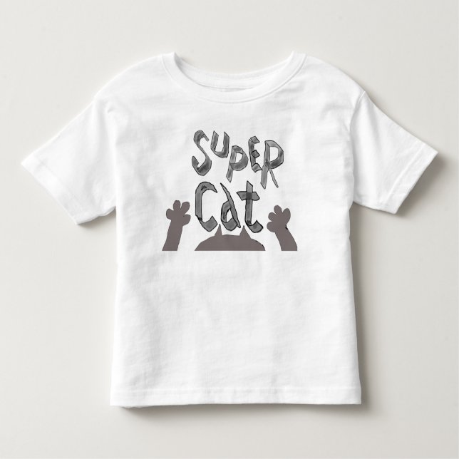 Super Cat Baby Shirt (Vorderseite)