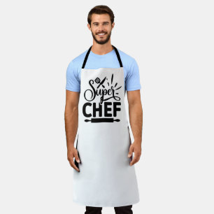 Super Chef Küchenschürze mit Werkzeugen Schürze