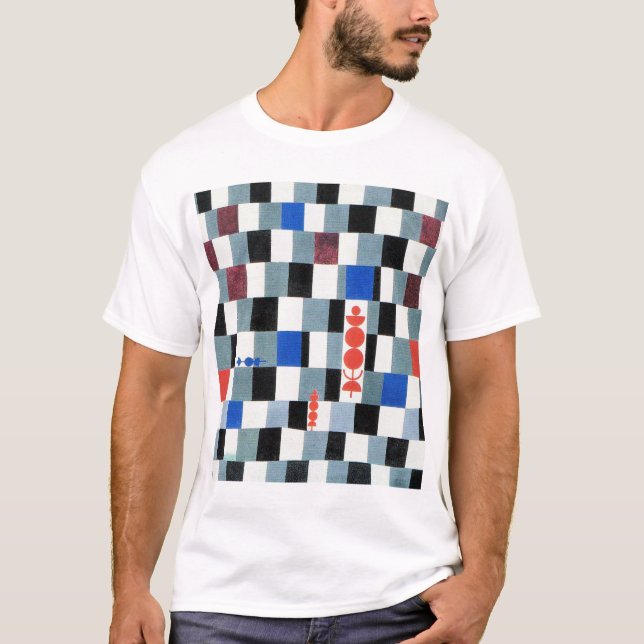 Super Chess, Paul Klee T-Shirt (Vorderseite)