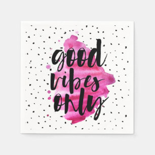 Super Chic Party gute Vibes nur Paper Napkin Serviette