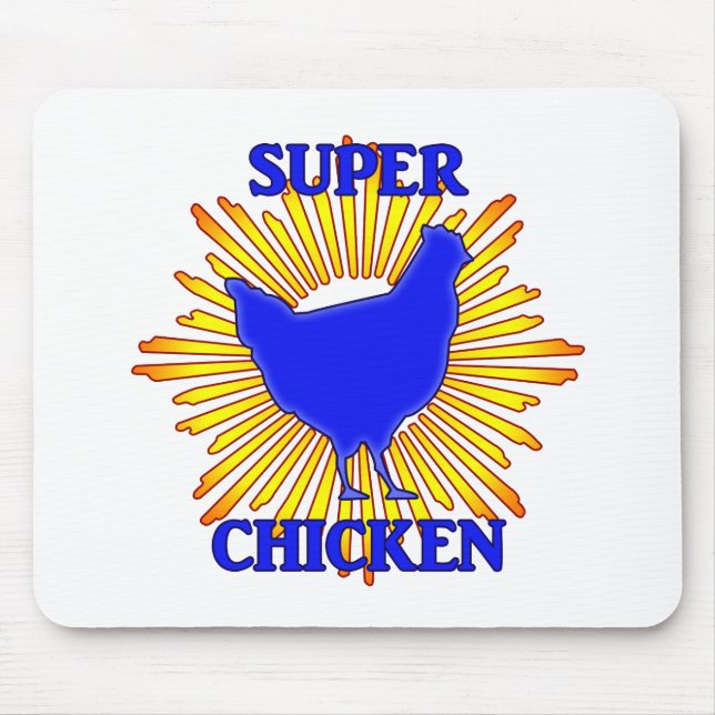 Super Chicken Mousepad (Vorne)