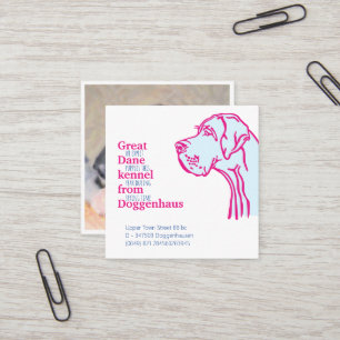 Super chiots Danois pour cartes de vente