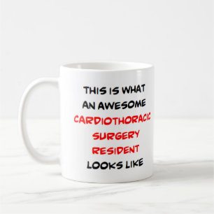 super chirurgie cardiaque résident tasse de café r