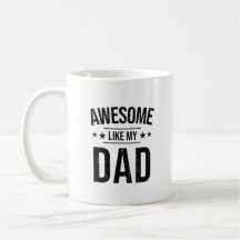 Super Comme Mon Père Photo Café Mug