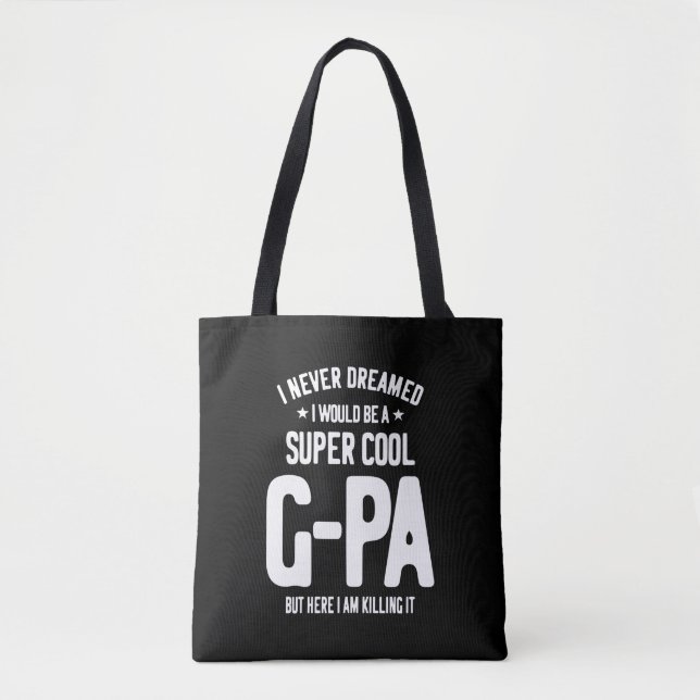 Super Cool G-Pa | Großvatergeschenk Tasche (Vorderseite)
