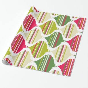 Super Cool Retro Mod Abstrakt Ornamente Geschenkpapier