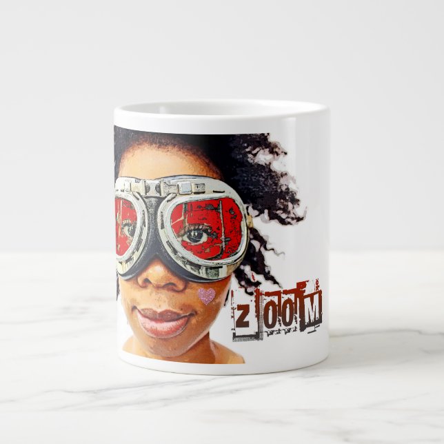Super Cool Zoom Jumbo Tasse! Jumbo-Tasse (Vorderseite)