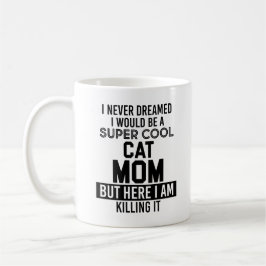 Super coole Katzen-Mama zitiert Tassen-lustiges Kaffeetasse
