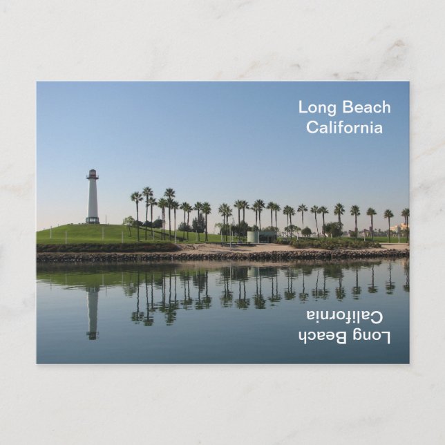 Super Coole Long Beach Postcard! Postkarte (Vorderseite)