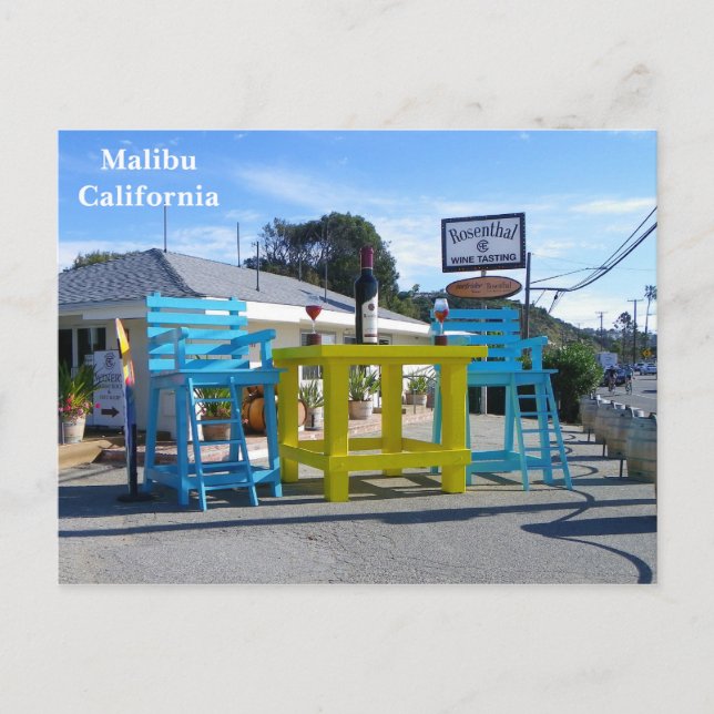Super Coole Malibu Postkarte! Postkarte (Vorderseite)