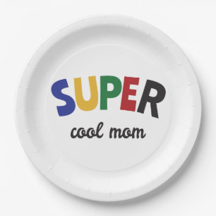 Super coole Mutter Pappteller