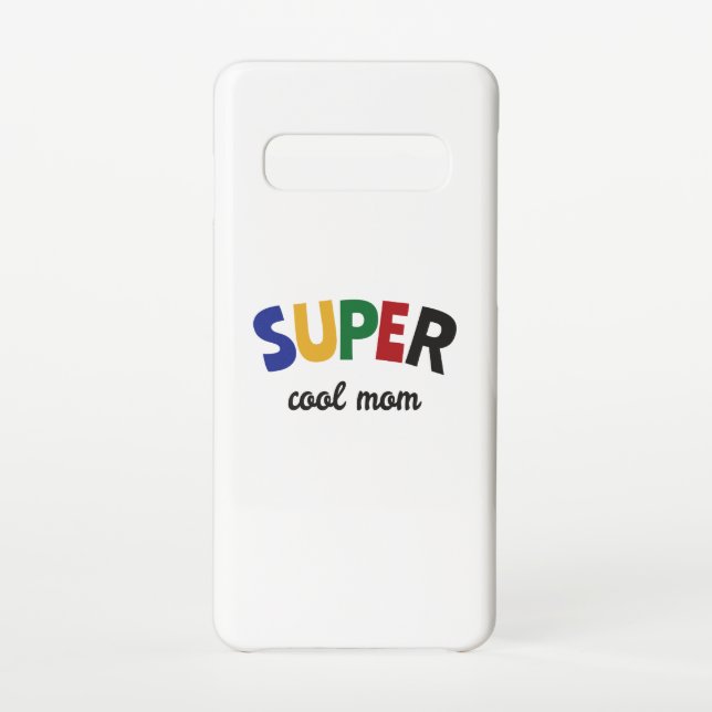 Super coole Mutter Samsung Galaxy Hülle (Rückseite)